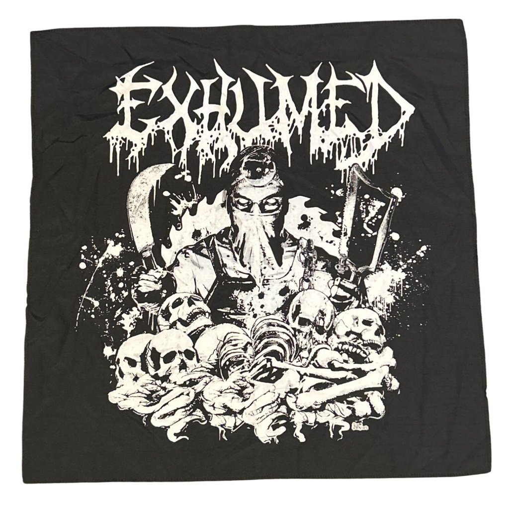 Exhumed Official Concert Bandana Tour Scott Jackson